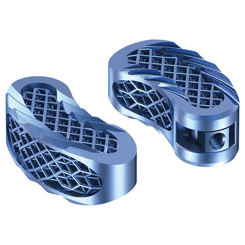 Кейдж міжхребцевий 3D-Ti TLIF, 35x10x8, кут лордозу 0 градусів